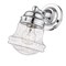 Z-Lite Vaughn 1 Light Wall Sconce, Chrome And Clear Seedy 736-1S-CH - alternate 3